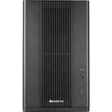 Chieftec BX-10B-M-OP computeretui Mini Tower Sort, Towerkabinet Sort, Mini Tower, PC, Sort, micro ATX, Mini-ITX, Metal, 16,5 cm