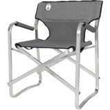 Coleman Aluminium Deck Chair, Stol grå/Sølv