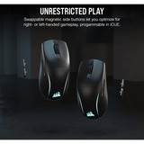 Corsair CH-931D010-EU, Gaming mus Sort