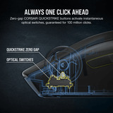 Corsair CH-931D010-EU, Gaming mus Sort