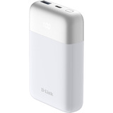 D-Link DPP-101 powerbank 10000 mAh Hvid, Power Bank Hvid, 10000 mAh, Hvid