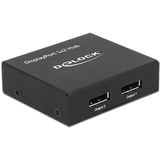 DeLOCK DisplayPort-splitter 1.2 > 2x DisplayPort 4K, DisplayPort splittere Sort