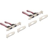 DeLOCK Mini PCIe I/O fuld størrelse 4 x Seriel RS-232, Interface forlængelse 