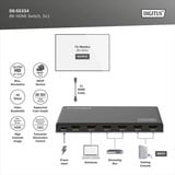 Digitus 8K HDMI-switch 5x1, HDMI switch 