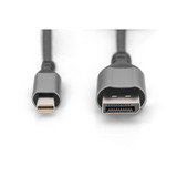Digitus DB-340106-020-S, Kabel Sort/grå