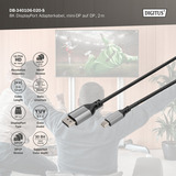 Digitus DB-340106-020-S, Kabel Sort/grå
