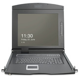 Digitus DS-72221-2GE, KVM-switchen Sort