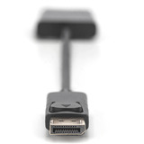 Digitus DisplayPort til DVI adapter / konverter Sort