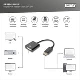 Digitus DisplayPort til DVI adapter / konverter Sort