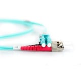 Digitus LWL patchkabel, duplex, LC > ST stik, multimode OM3 Turkis