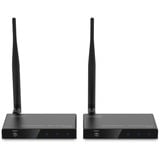 Digitus Trådløs video extender/splitter sæt HDMI > HDMI, 100 meter, HDMI-udvidelse forlænger Sort