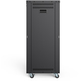 Digitus Universal 19-tommer udstyrsrack med hjul, Rack server kabinet Sort