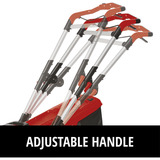 EINHELL Power X-Change Akku-plæneklipper RASARRO 36/36, 36 volt (2x18V) Rød/Sort