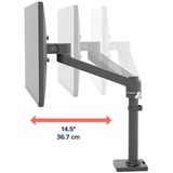 Ergotron 45-669-224, Skærmbeslag Sort (mat)