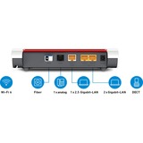 FRITZ! FRITZ!Box 5530, Fiberoptisk router Box 5530, Wi-Fi 6 (802.11ax), Dual-band (2,4 GHz / 5 GHz), Ethernet LAN, Hvid, Bordplade router