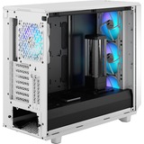 Fractal Design Meshify 2 RGB Hvid, Towerkabinet Hvid, PC, Hvid, ATX, EATX, micro ATX, Mini-ITX, Stål, Hærdet glas, Flere, Kabinet faner