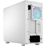Fractal Design Meshify 2 RGB Hvid, Towerkabinet Hvid, PC, Hvid, ATX, EATX, micro ATX, Mini-ITX, Stål, Hærdet glas, Flere, Kabinet faner
