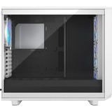 Fractal Design Meshify 2 RGB Hvid, Towerkabinet Hvid, PC, Hvid, ATX, EATX, micro ATX, Mini-ITX, Stål, Hærdet glas, Flere, Kabinet faner