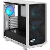 Fractal Design Meshify 2 RGB Hvid, Towerkabinet Hvid, PC, Hvid, ATX, EATX, micro ATX, Mini-ITX, Stål, Hærdet glas, Flere, Kabinet faner