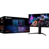 GIGABYTE AORUS FO27Q3, Gaming Skærm Sort