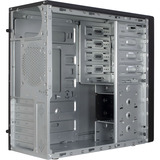 Inter-Tech 88881379, Towerkabinet Sort