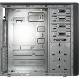 Inter-Tech 88881379, Towerkabinet Sort