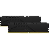 Kingston FURY FURY Beast 32GB 5200MT/s DDR5 CL40 DIMM (sæt med 2) Black, Hukommelse Sort, 32 GB, 2 x 16 GB, DDR5, 288-pin DIMM