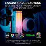 Kingston FURY FURY Beast 32 GB 5200 MT/s DDR5 CL40 DIMM (sæt med 2) White RGB XMP, Hukommelse Hvid, 32 GB, 2 x 16 GB, DDR5, 288-pin DIMM