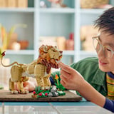 LEGO Creator 3-i-1 Vilde dyr: Majestætisk løve, Bygge legetøj 