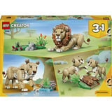 LEGO Creator 3-i-1 Vilde dyr: Majestætisk løve, Bygge legetøj 