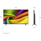 LG 50NU800B6LC.AEEQ, LED-tv Sort