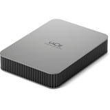 LaCie Mobile Drive Secure 5 TB, Harddisk grå
