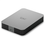 LaCie Mobile Drive Secure 5 TB, Harddisk grå