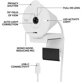Logitech Brio 300, Webcam Hvid