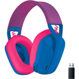 Logitech G435 LIGHTSPEED, Gaming headset Blå
