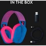 Logitech G435 LIGHTSPEED, Gaming headset Blå