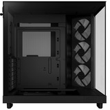 NZXT CC-H61FB-R1, Towerkabinet Sort