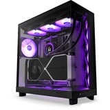 NZXT H6 Flow RGB, Towerkabinet Sort