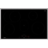 Neff BTX48PIB0 pande og gryde sæt Zone induktionskogeplade Elektrisk ovn, Ovn sæt Sort/rustfrit stål, Zone induktionskogeplade, 4 zone(s), Keramisk, Sort, Berøring, 80,2 cm
