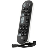 One for all Zapper + fjernbetjening IR trådløs Lyd, Kabel, DVD/Blu-ray, DVDR-HDD, DVR, Hjemmebiografsystem, SAT, TV, TV set-top-boks, Web TV Tryk på knapper, Fjernbetjeningen Sort, Lyd, Kabel, DVD/Blu-ray, DVDR-HDD, DVR, Hjemmebiografsystem, SAT, TV, TV set-top-boks, Web TV, IR trådløs, Tryk på knapper, Sort