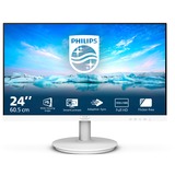 Philips 241V8AW, LED-skærm Hvid
