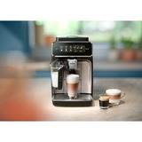 Philips EP3347/90, Kaffe/Espresso Automat Sort/Chrome