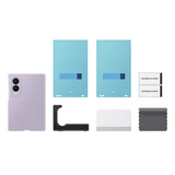 Samsung Silikone Magnet Etui, Mobiltelefon Cover Lavendel