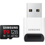 Samsung T9 microSDXC 128 GB, Hukommelseskort Sort