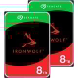 Seagate IronWolf NAS 2 x 8 TB Bundle, Harddisk 