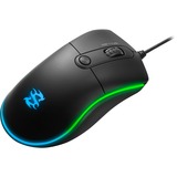 Sharkoon Skiller SGM2 mus Højre hånd USB Type-A Optisk 6400 dpi, Gaming mus Sort, Højre hånd, Optisk, USB Type-A, 6400 dpi, Sort