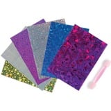 Spin Master Go Glam Foil Nails, Klippe og klistre Cool Maker Go Glam Foil Nails, Manicuresæt til børn, 7 År, Flerfarvet