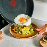 Tefal Pandesæt rustfrit stål Emotion, 2 dele, Stegepande sæt Sort/rustfrit stål