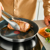 Tefal Pandesæt rustfrit stål Emotion, 2 dele, Stegepande sæt Sort/rustfrit stål