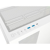 Thermaltake CA-1Y7-00M6WN-WS, Towerkabinet Hvid/træ